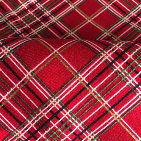 timeless treasures holiday plaids metallic bias plaid red fabric|Timeless Treasures Fabrics Metallic Holiday Metallic Holiday .